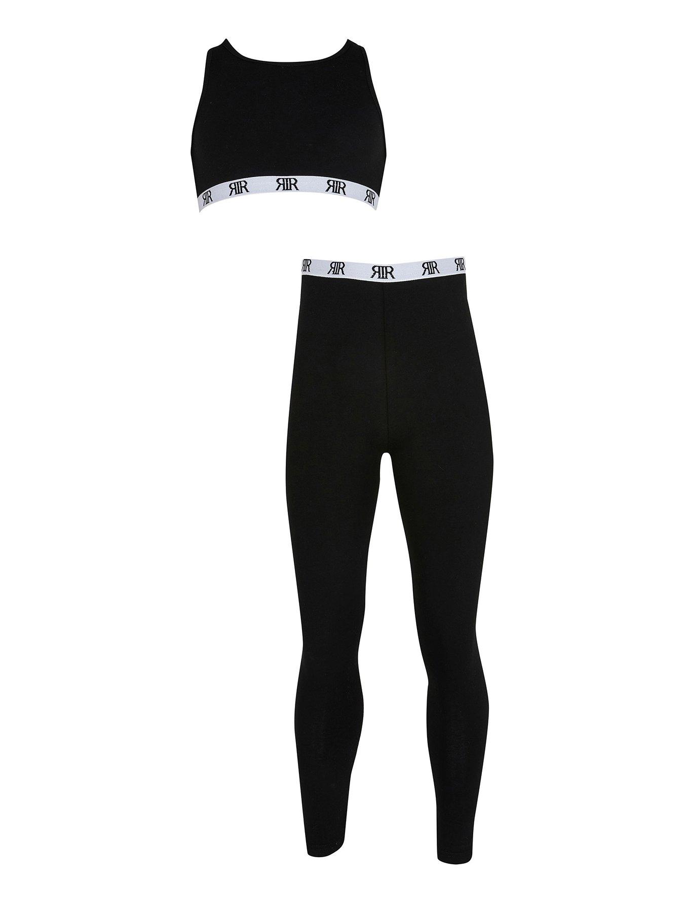 River Island Girls Waistband Crop and 