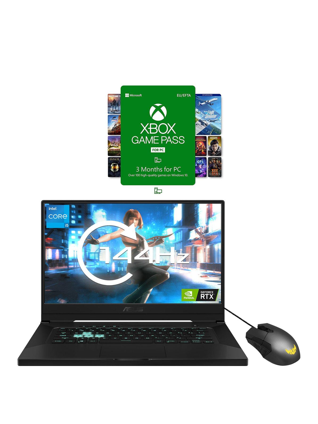 Asus Tuf Dash F15 Fx516pe Hn055t Gaming Laptop 15 6in Fhd 144hz Geforce Rtx 3050 Ti Intel Core I5 8gb Ram 512gb Ssd 3mth Xbox Game Pass For Pc Littlewoodsireland Ie