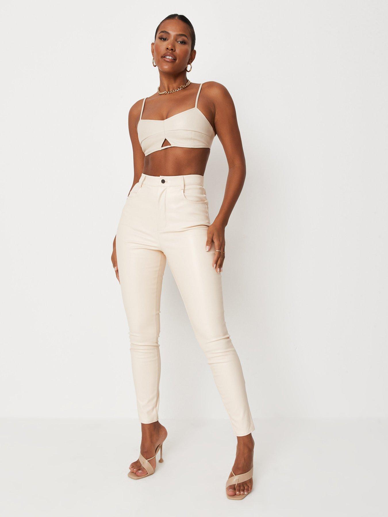 Faux Leather Trousers | Main Collection 