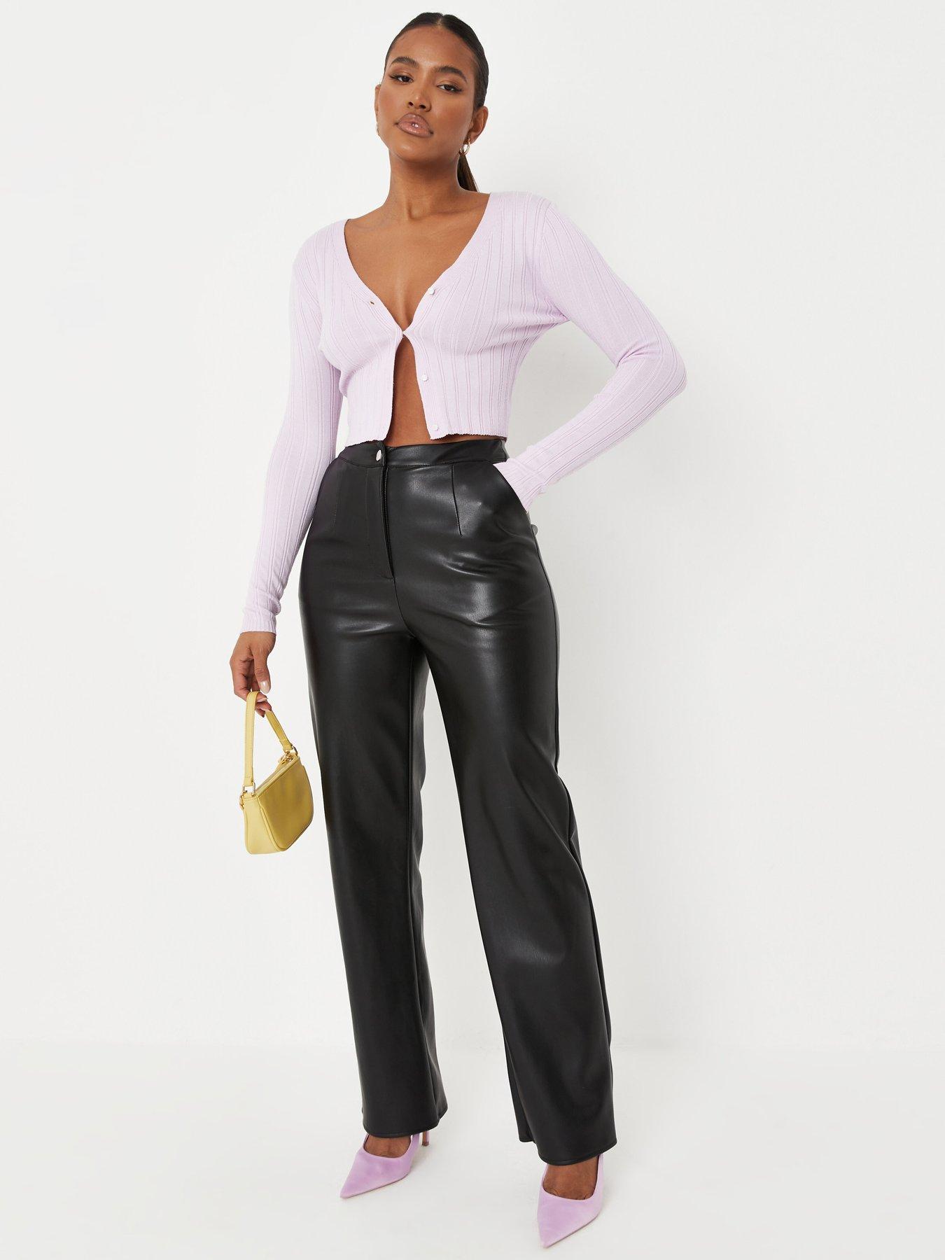 10 | Faux Leather Trousers | Trousers 