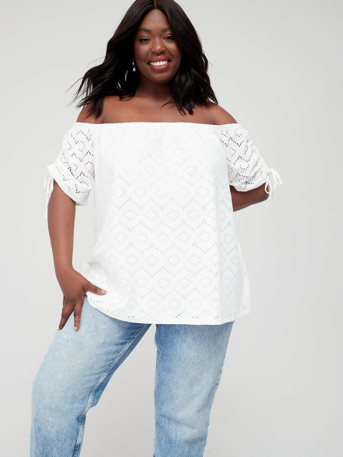 Bardot Tops | White | Women | www 
