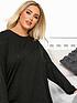 yours-yours-glitter-soft-touch-lounge-set-blackoutfit