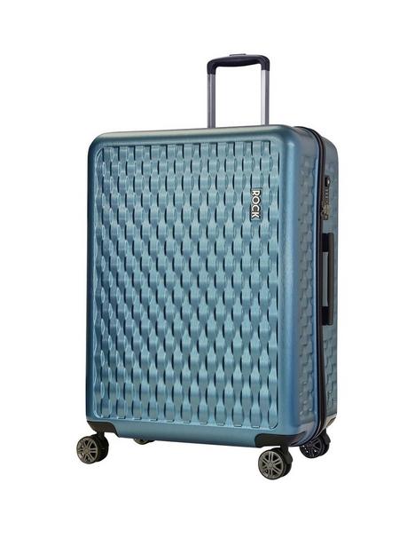 rock-luggage-allure-large-8-wheel-suitcase-blue