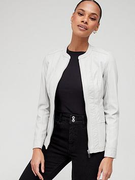 v-by-very-collarless-faux-leather-jacket-putty