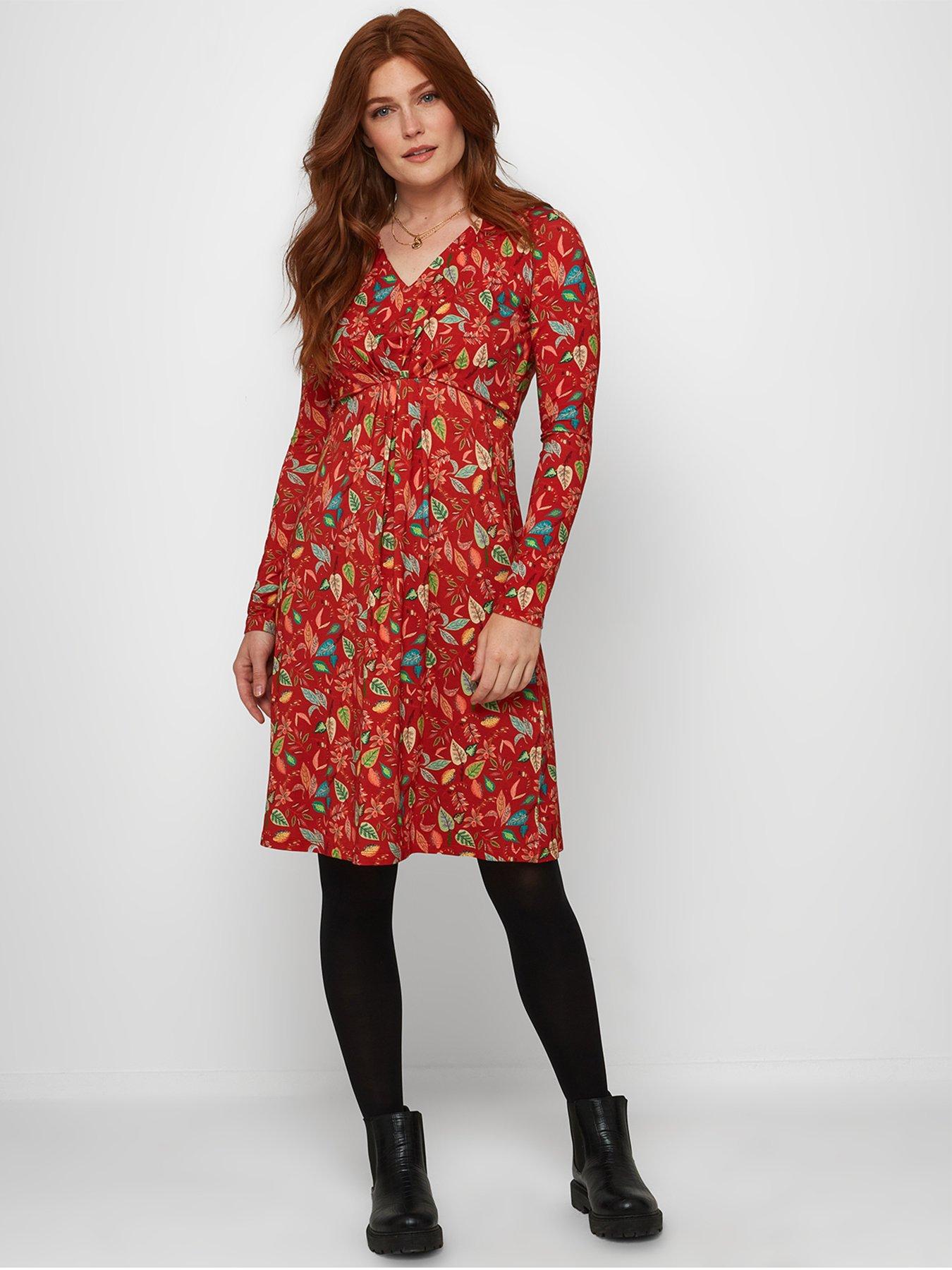 littlewoods red dress