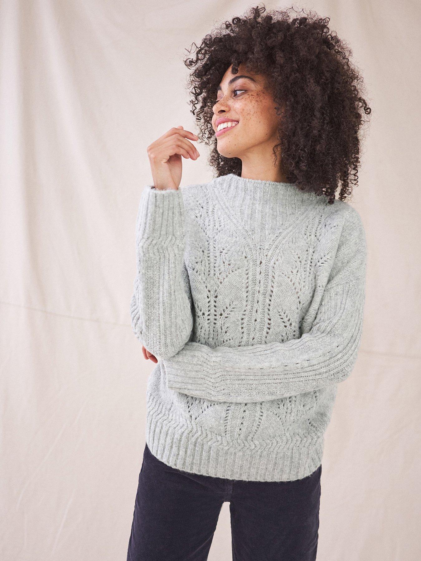 White Stuff Sukie Open Stitch Jumper 