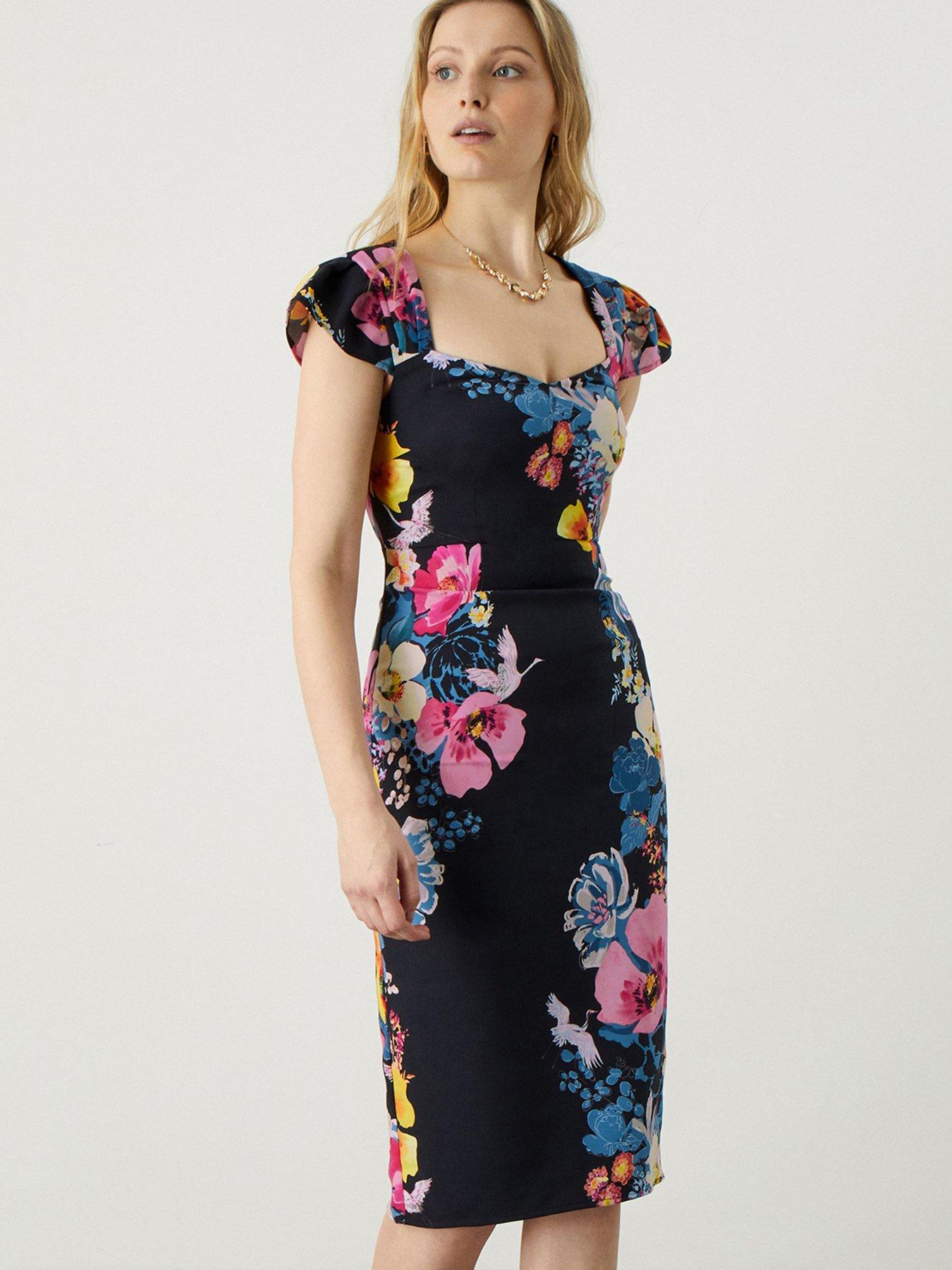 AMERICAN LIVING NEW Women's Mickie Crepe Floral Print Sheath Dress TEDO
