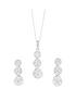 the-love-silver-collection-sterling-silver-and-cubic-zirconia-necklace-earring-setfront