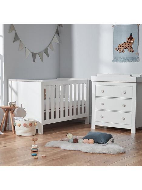 cuddleco-aylesbury-2pc-set-3-drawer-dresser-and-cot-bed-white