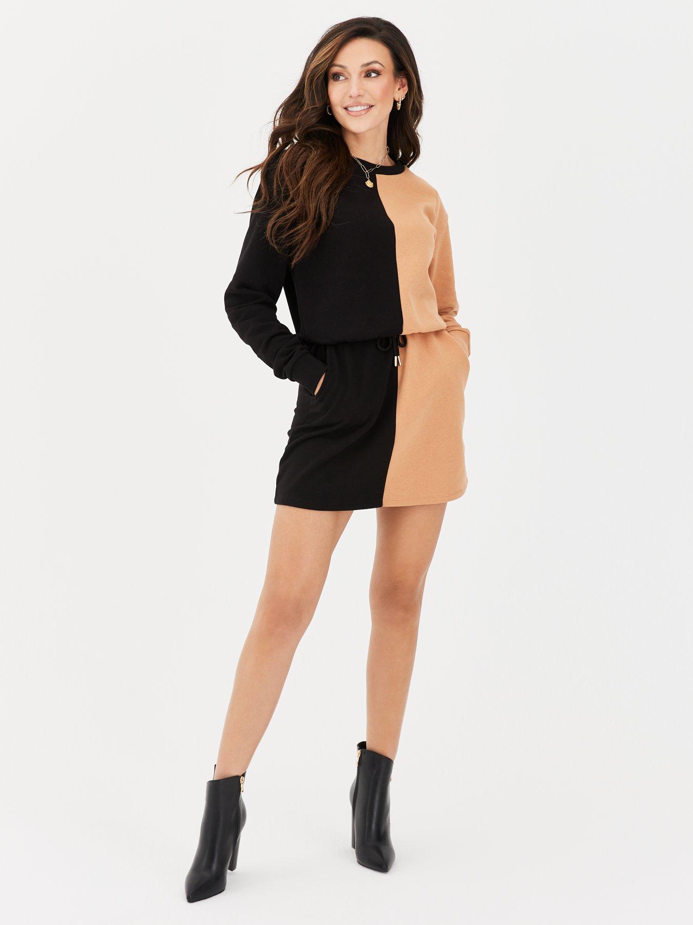 michelle keegan denim dress littlewoods