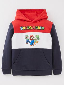 super-mario-boysnbspcolour-block-hoodie-multinbsp