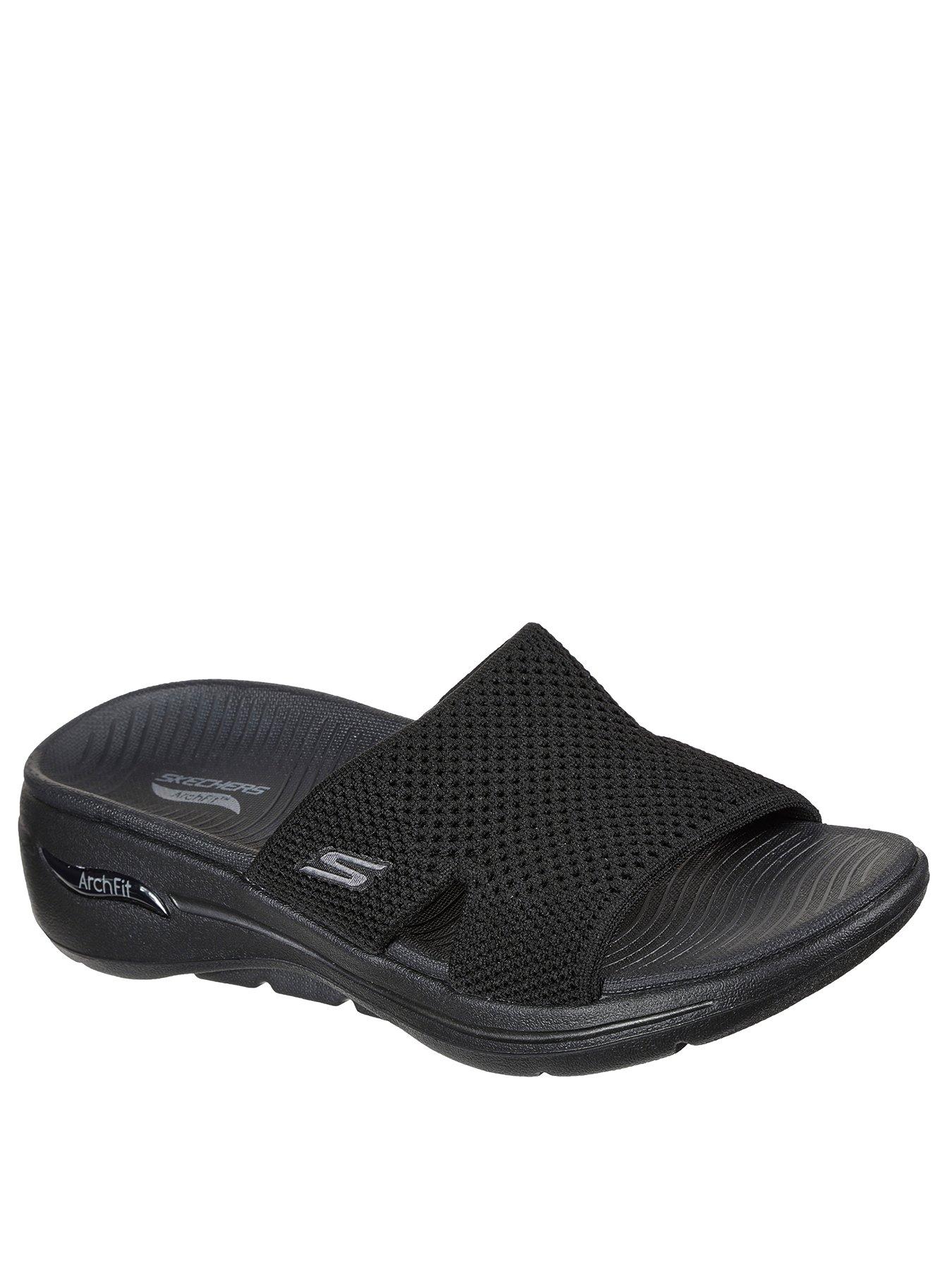 skechers sliders for women