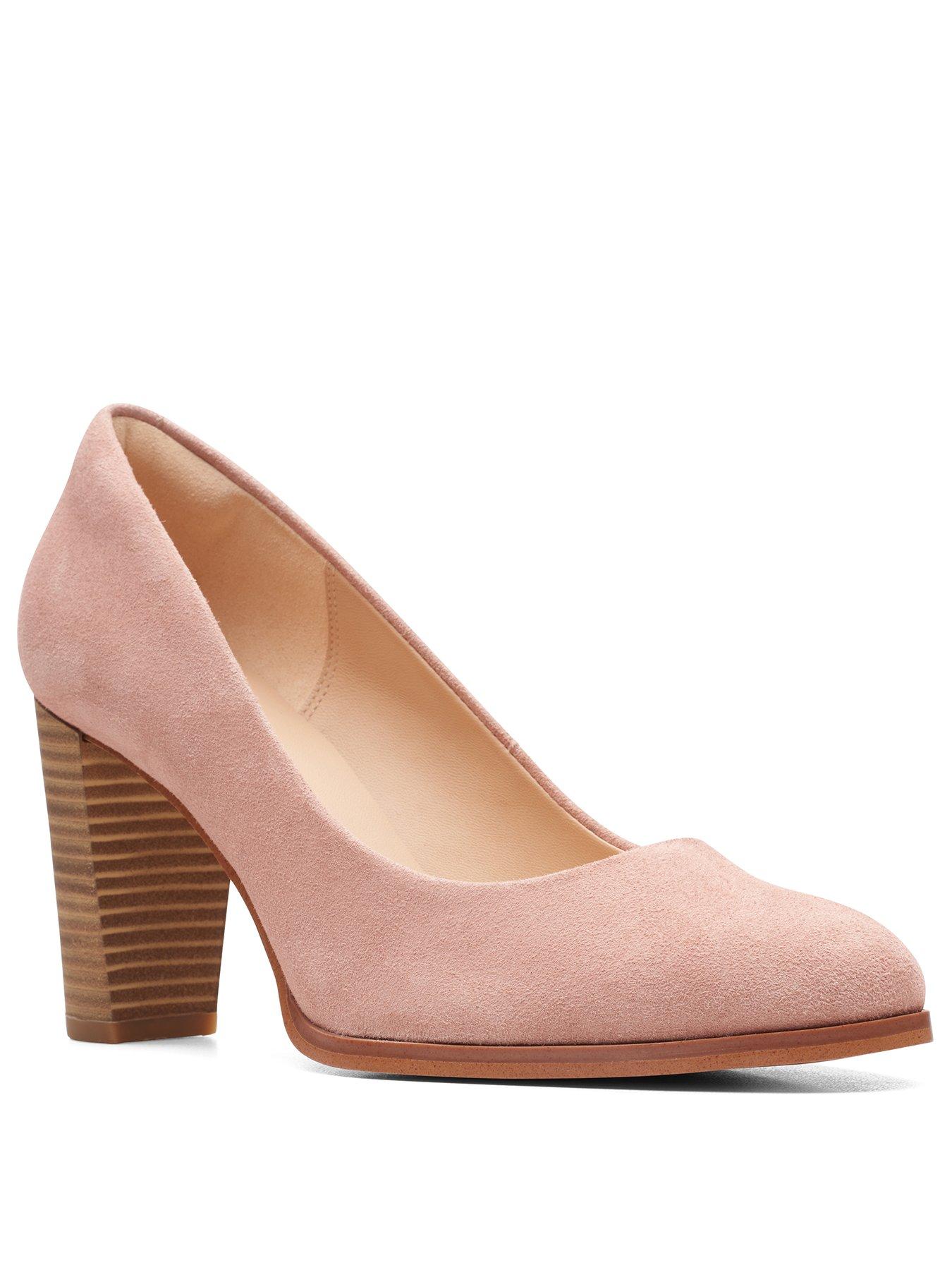 clarks suede womens shoes