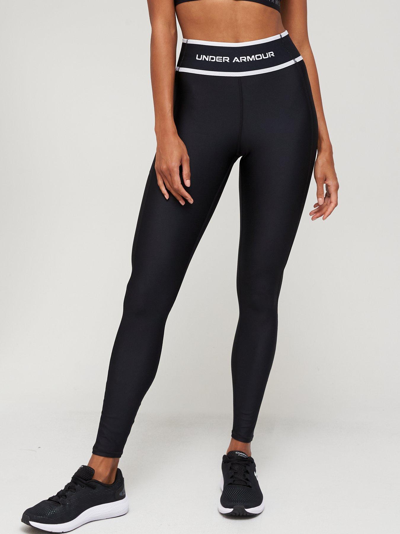 Under Armour Heatgear Capri Ladies 3/4 Tight Sports Pants Black Nip Size XS 