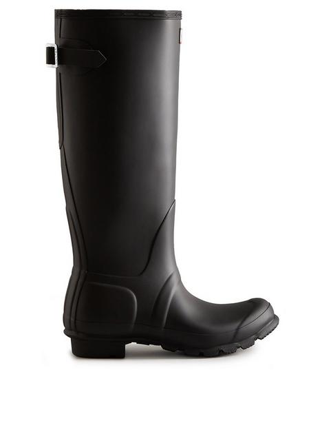 hunter-original-back-adjustable-wellington-boots-black