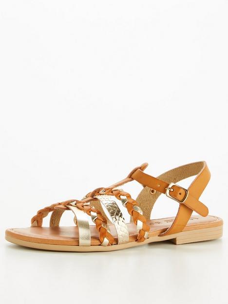 v-by-very-older-girls-plaited-strappy-sandals-tan