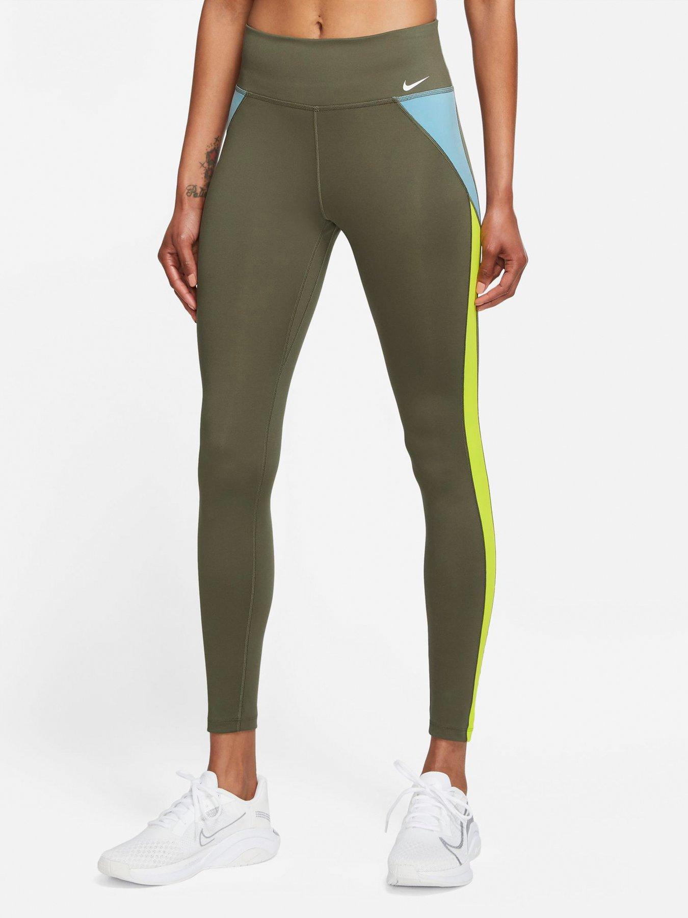 olive green nike clothing womens