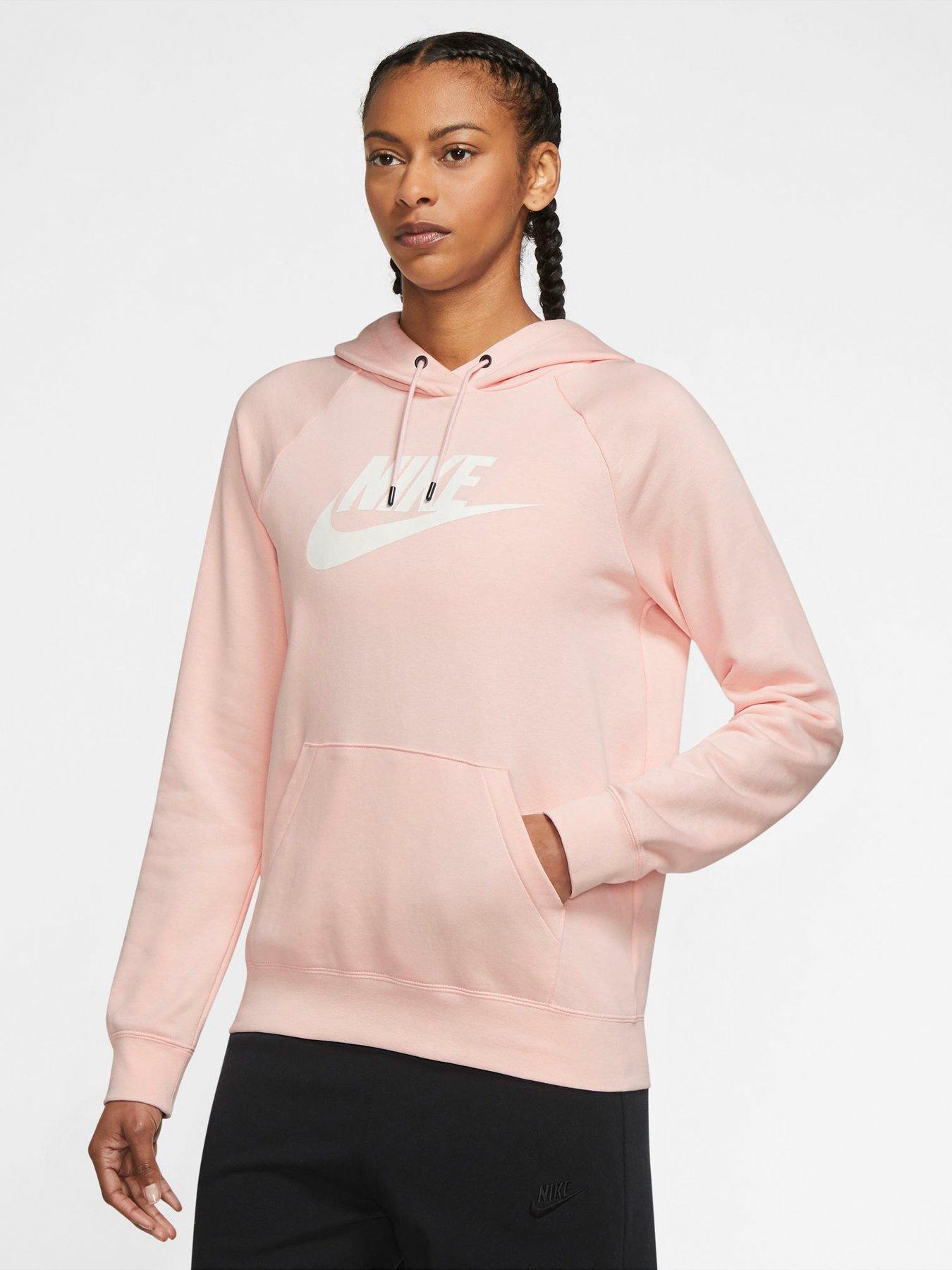 nike air hoodie pink