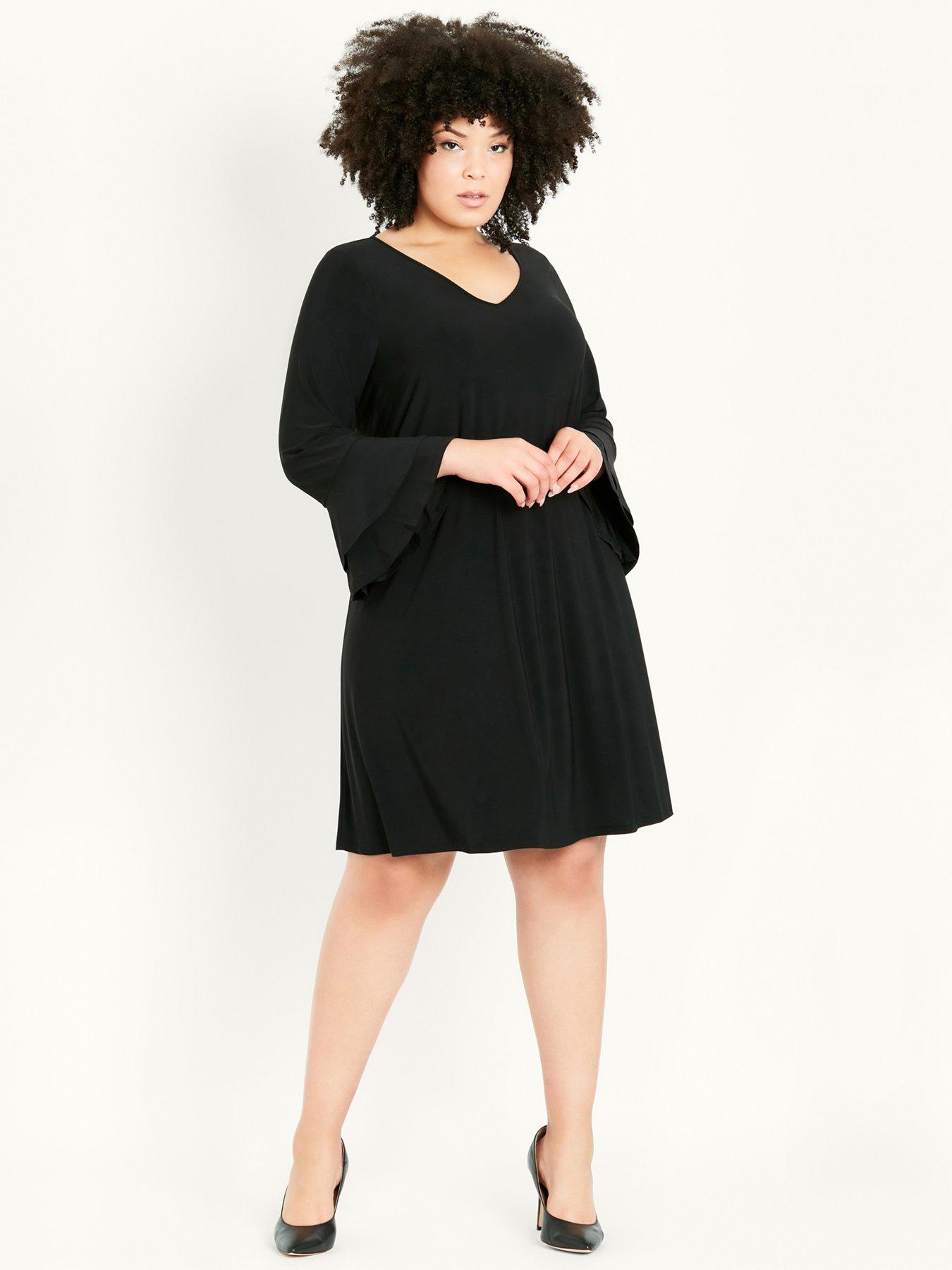 evans swing dress