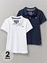 crew-clothing-boys-2-pack-pique-polo-shirts-navy-bluewhitefront