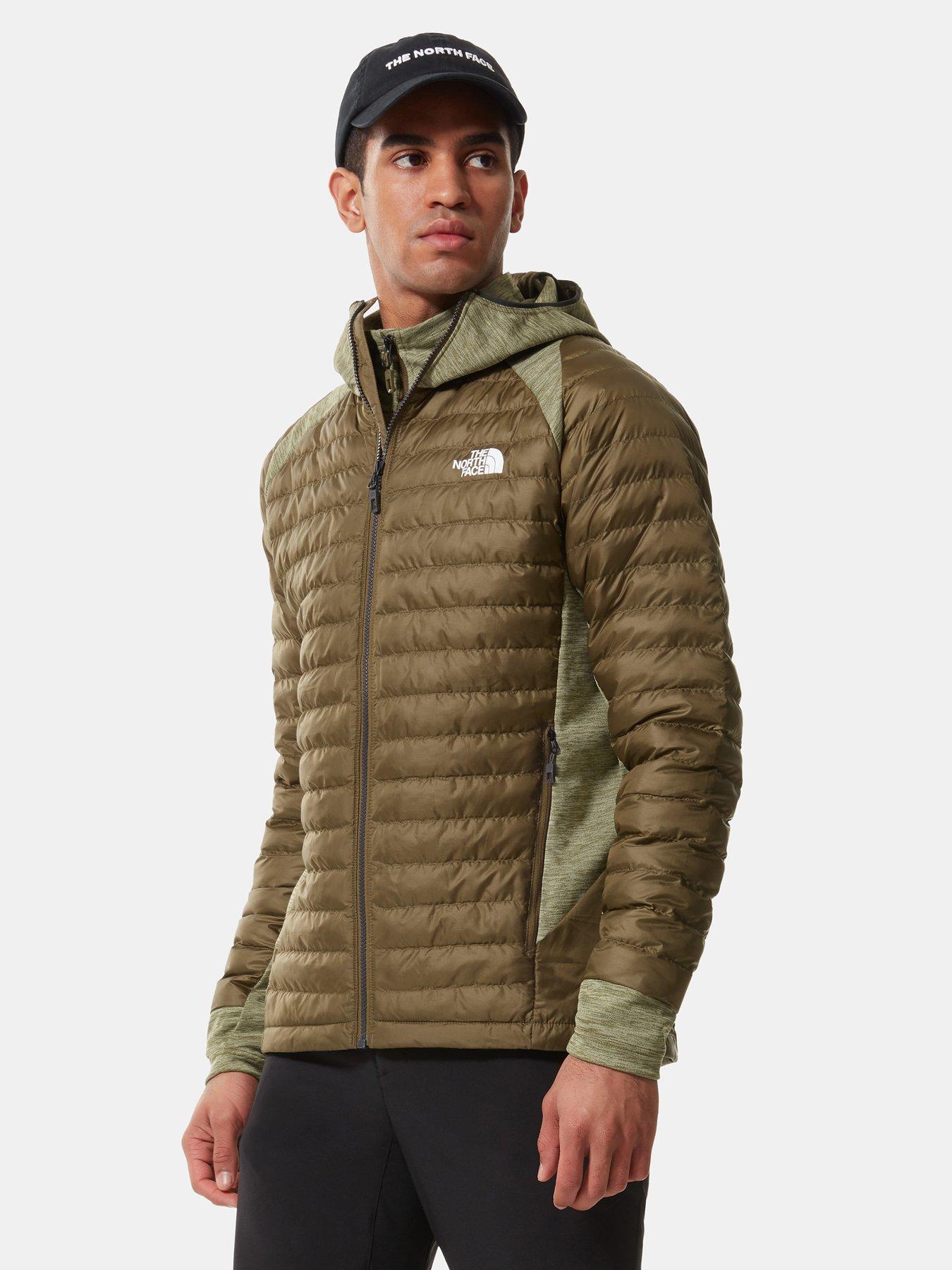 brown north face mens jacket