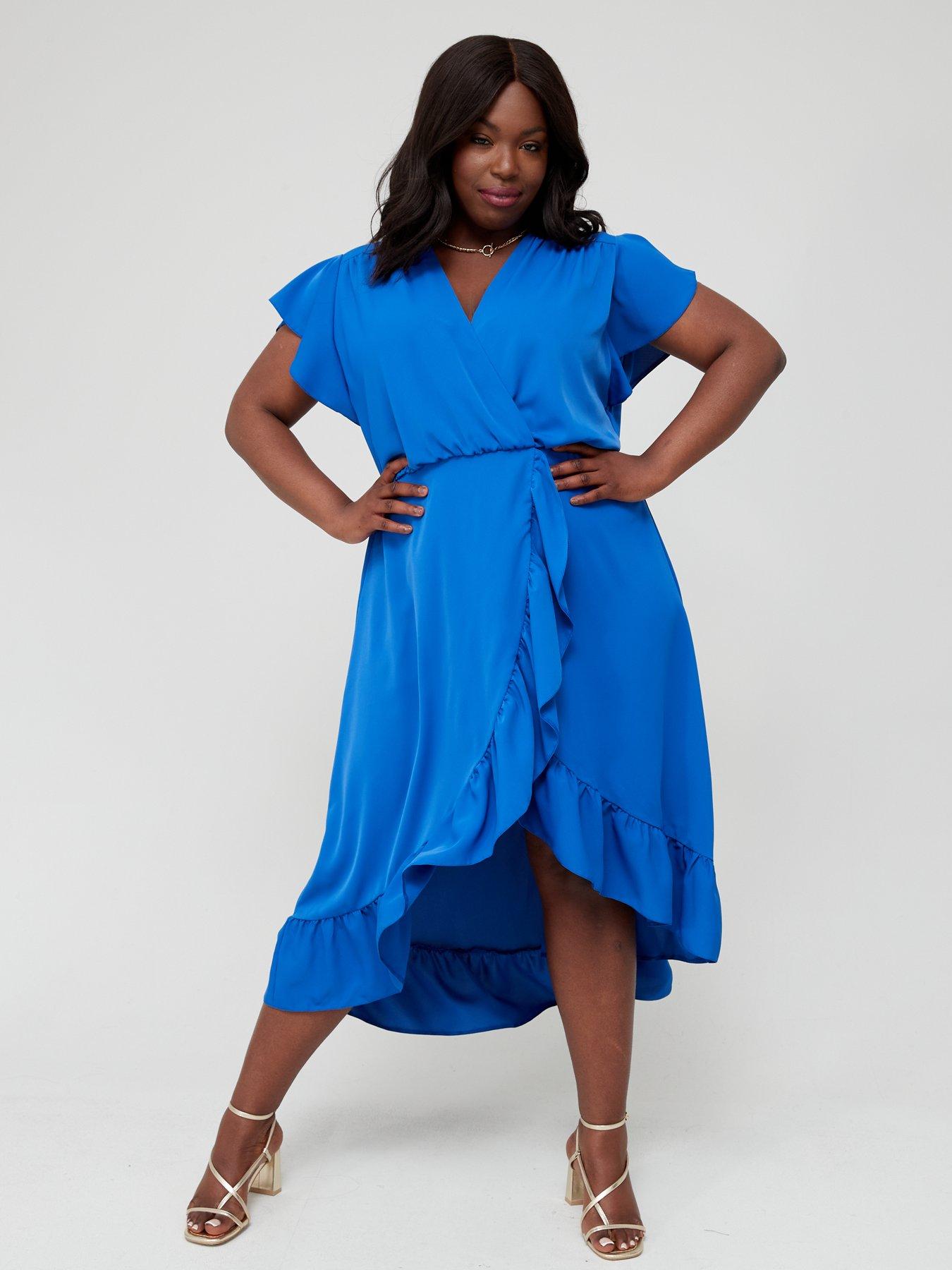 ax paris curve wrap dress