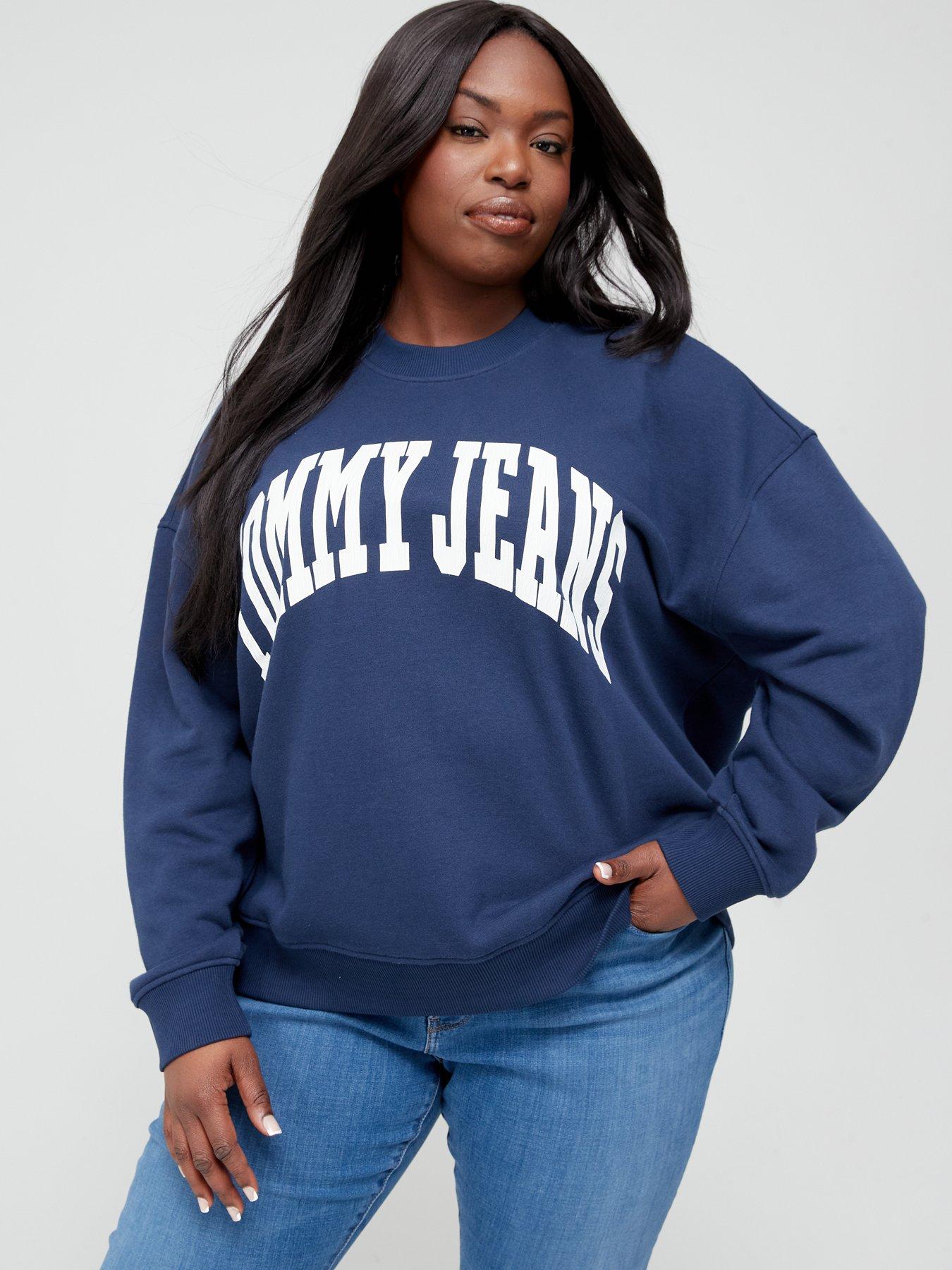 tommy jeans relaxed fit sweatshirt