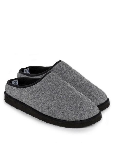 totes-premium-felt-mule-slipper