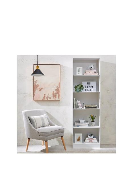everyday-newnbspmetro-tall-wide-bookcase-white