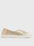 new-look-shimmer-plimsoll-goldfront