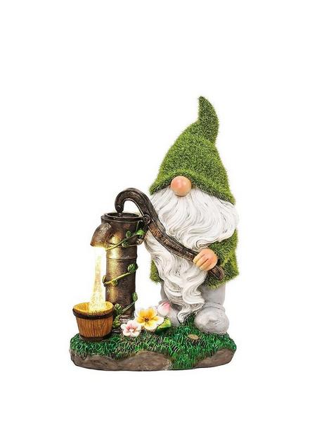 gardenwize-gnome-solar-light-water-pump