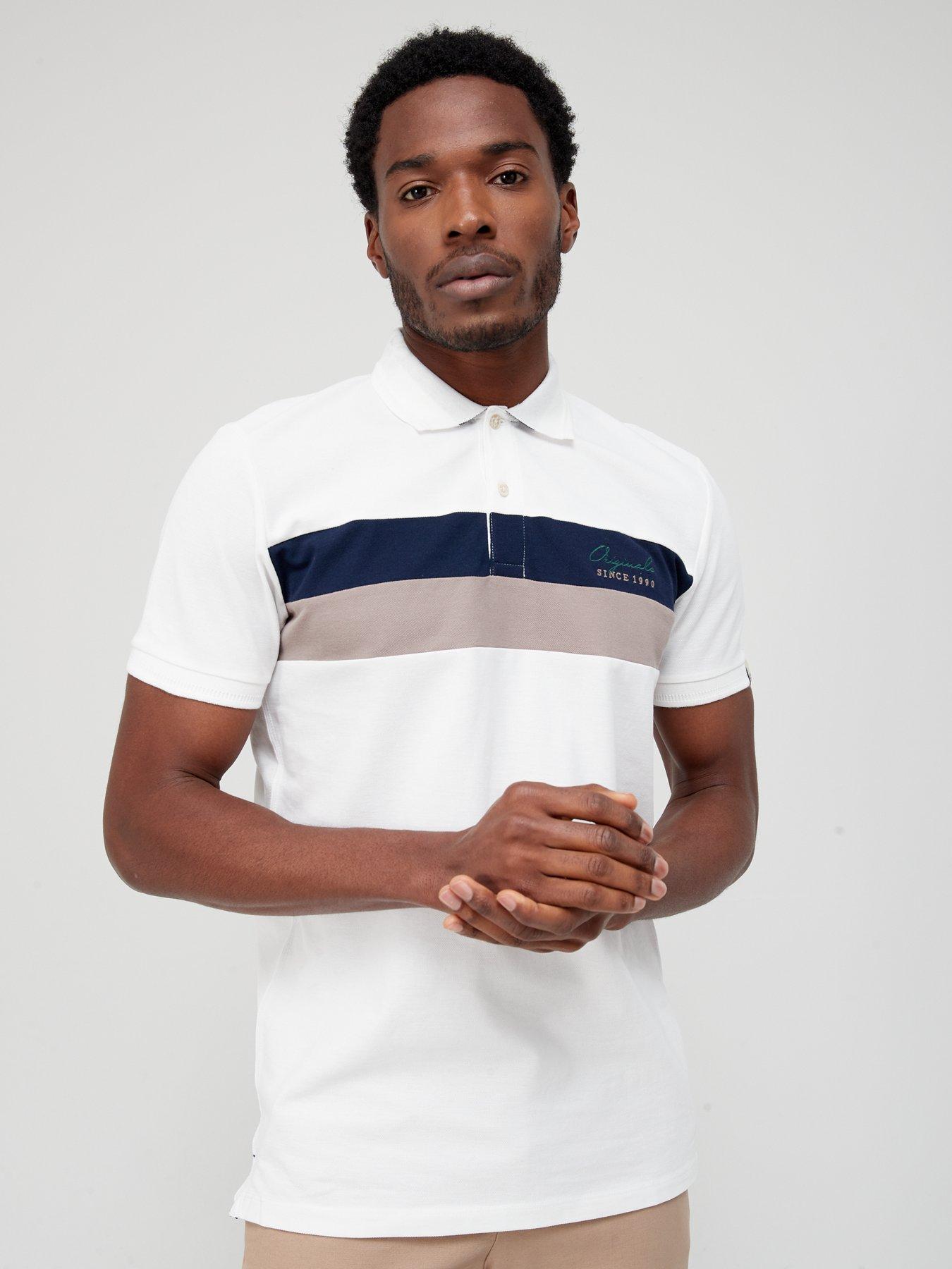 Jack \u0026 Jones Colour Block Polo Shirt 