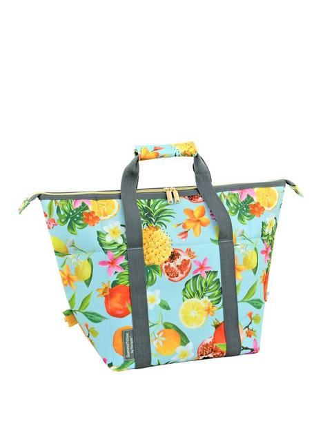 summerhouse-by-navigate-waikiki-insulated-2-in-1-family-convertible-cool-bag-fruits-amp-flowers-design