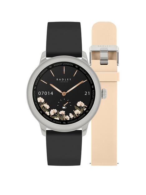 radley-radley-ladies-series-07-gps-smart-watch-gift-set-with-interchageable-silicone-straps