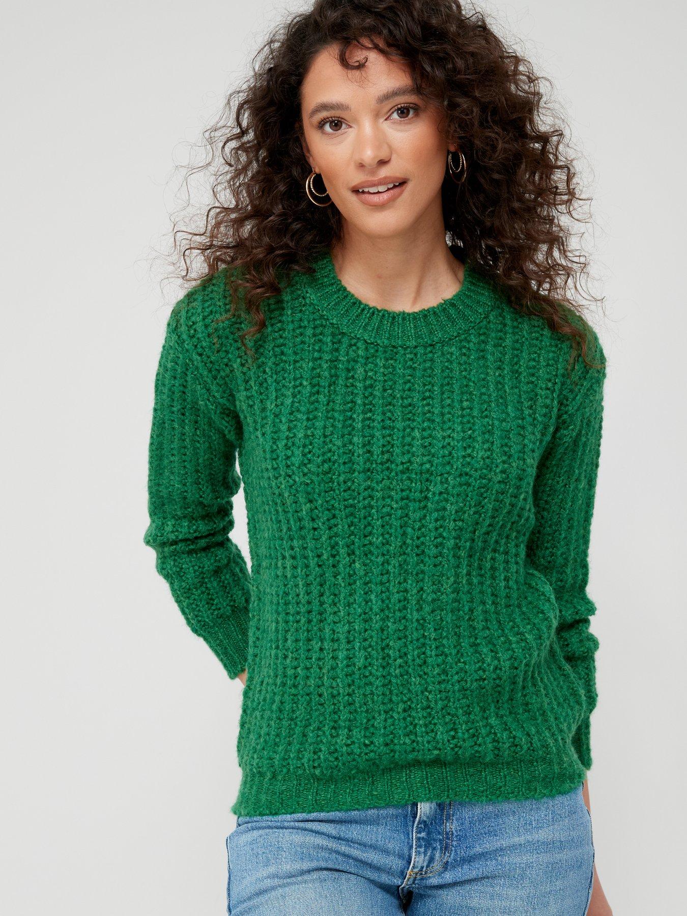 forest green jumper ladies