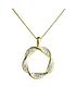 evoke-sterling-silver-gold-plated-crystal-swirl-pendant-with-162-inch-curb-chainfront