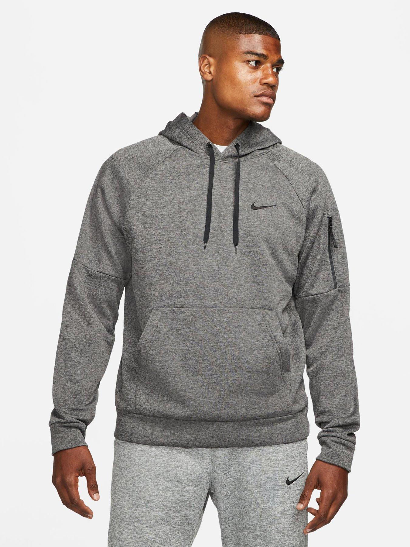 nike double futura overhead hoodie grey