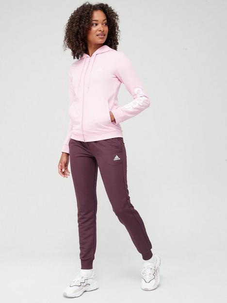 adidas-essentials-linear-tracksuit-pink