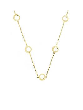 love-diamond-9ct-yellow-gold-station-necklace