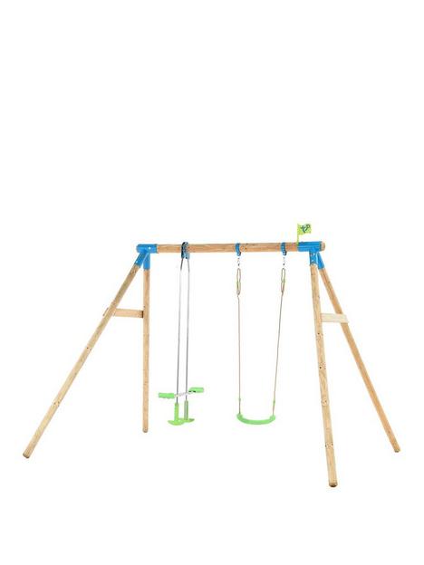 tp-tpnbspnagano-wooden-double-swing-set