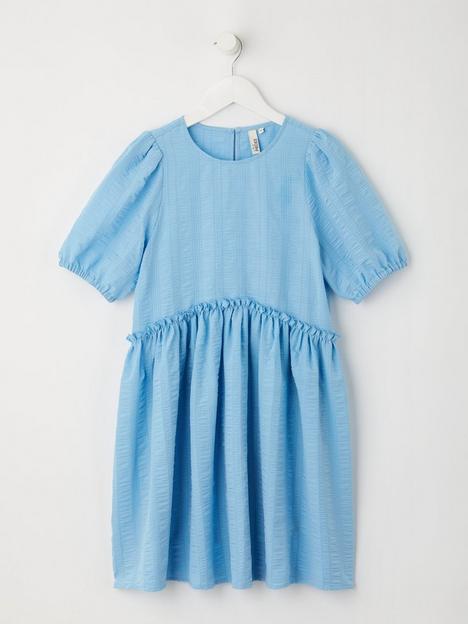 little-pieces-girls-short-sleeve-dress-blue