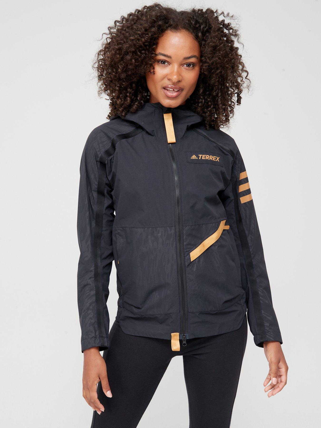 adidas crinkle woven jacket