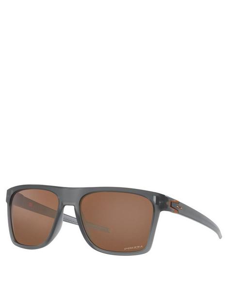 oakley-leffingwell-matte-grey-smoke-rectangle-frame-prizm-tungsten-lens-sunglasses