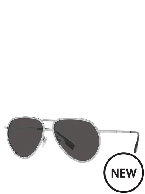 burberry-burberry-scott-pilot-silver-frame-dark-grey-lens-sunglasses
