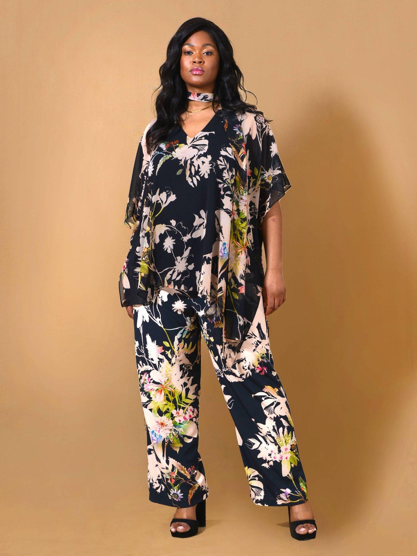 Plus Size | Wide Leg | Trousers 