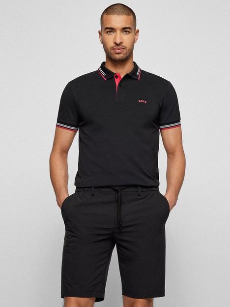 boss-golf-paul-curved-polo-shirt-black