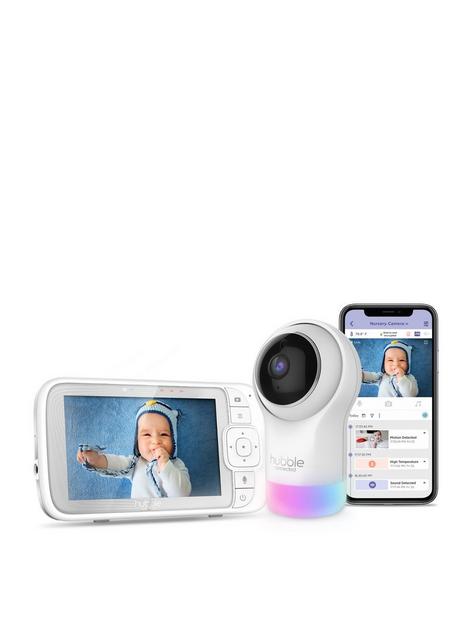 hubble-nursery-pal-glow-5-baby-monitor-with-fixed-camera-with-night-lightnbsp