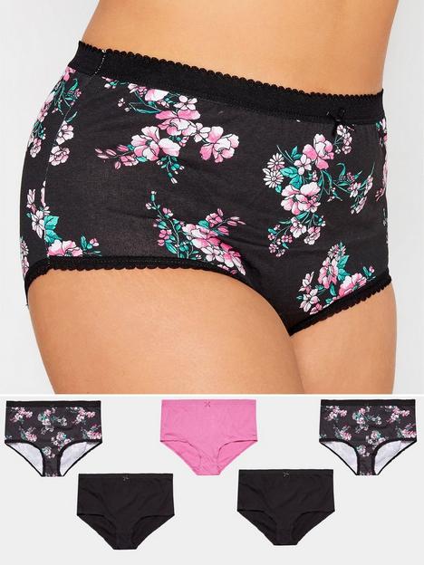 yours-yoursnbsp5pk-floral-full-briefs