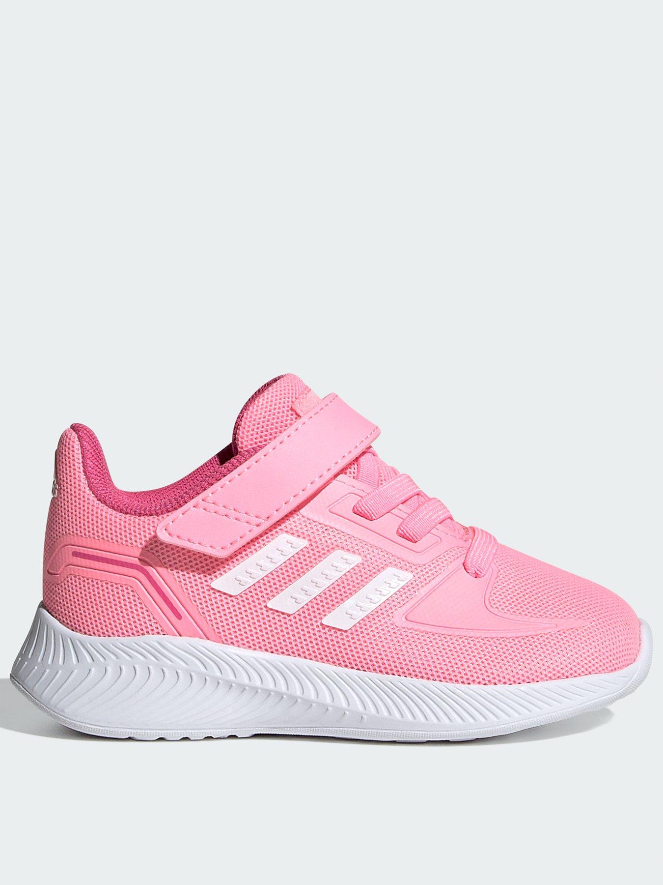 pink adidas trainers infant