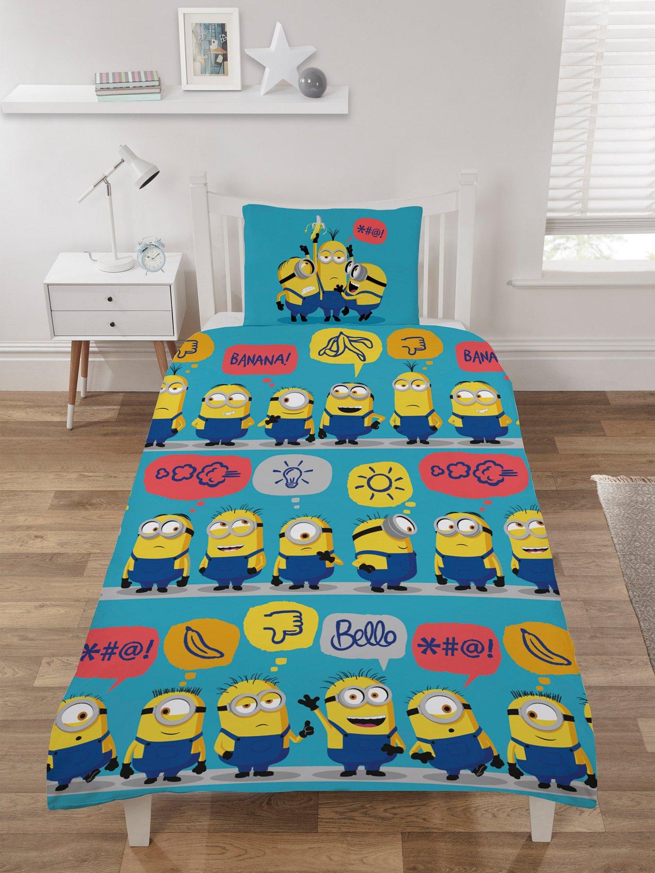 Details about    CHILDRENS BEDDING SET Soft Curtains Kids Duvet Cover Fitted Sheet Pillow Cases 